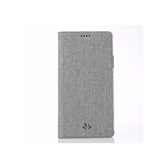 Huawei Mate 20 Pro Vili Leder Hülle Etui Grau
