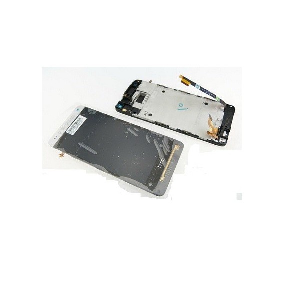 HTC One Mini M4 LCD Display Silber