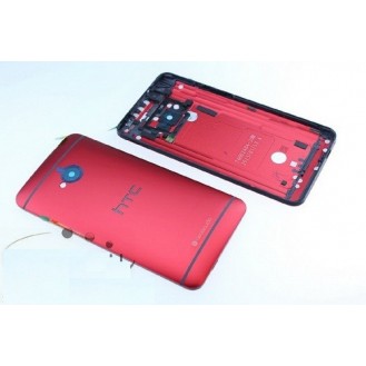 HTC One M7 Akkudeckel Rot