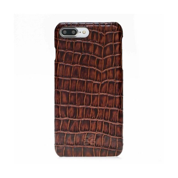 Bouletta Echt Leder Case iPhone 7/8 Plus Ultimate Jacket Croco