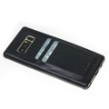 Samsung Note 8 Bouletta Echt Leder Ultra Cover CC Schwarz
