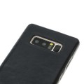 Samsung Note 8 Bouletta Echt Leder Ultra Cover Schwarz