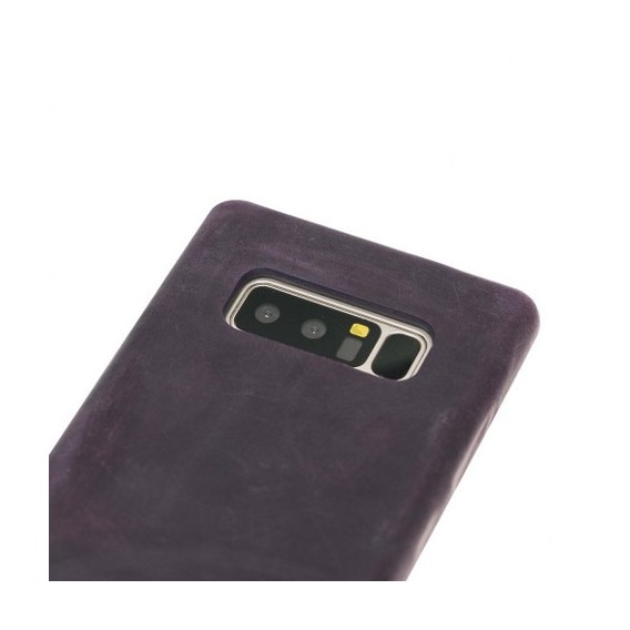 Samsung Note 8 Bouletta Echt Leder Ultra Cover Lila