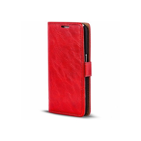 Galaxy A9 Book Case Wallet Tasche Rot