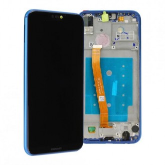Huawei P20 lite LCD Einheit mit Displayrahmen Blau
