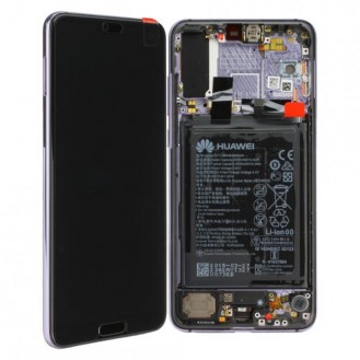 Huawei P20 Pro LCD, Twilight inkl. Akku und diversen Bauteilen