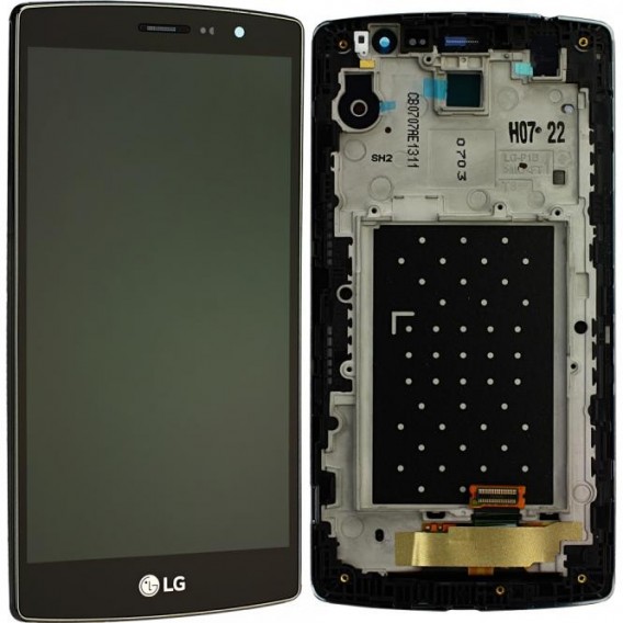 LG G4s H736P Komplett LCD+ Touch Titan mit Displayrahmen