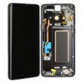 Samsung Galaxy S9 Komplett LCD + Frontcover, Midnight Black