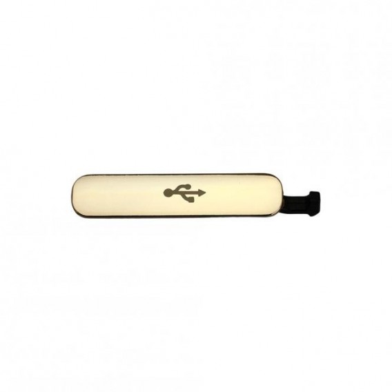 Samsung Galaxy S5 USB-/Dockanschluss-Abdeckung, Gold
