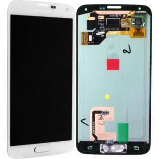 Samsung Galaxy S5 LCD Display+Touch, Weiss