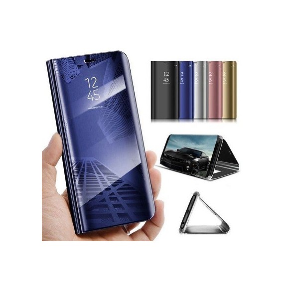 Samsung Galaxy S10 Spiegel Case Blau