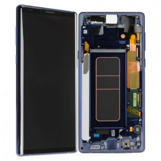 Samsung Galaxy Note 9 Komplett LCD + Frontcover, Blau