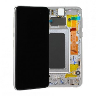 Samsung Galaxy S10e G970F LCD + Touch Einheit, Prism White