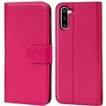 Schutzhülle Samsung Galaxy Note 10 Plus Tasche Flip Book Case Pink
