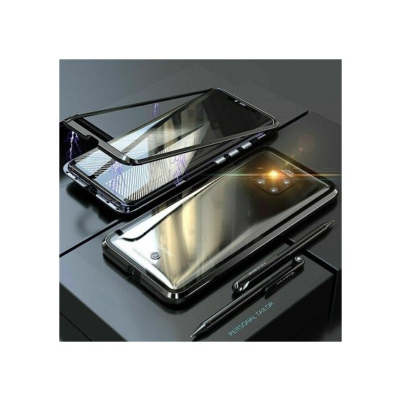 360° Magnet Cover Handy Schutz Case Tasche Huawei Mate 20 Pro