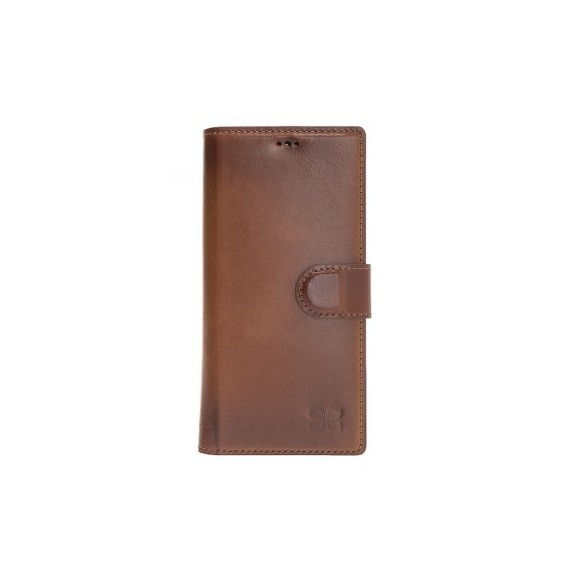 Bouletta Echt Leder Galaxy Note 10 Plus Book Wallet Braun