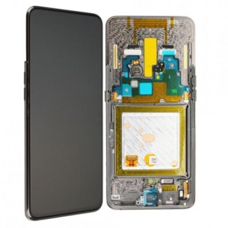 Samsung Galaxy A80 LCD Display, Schwarz