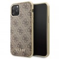 Apple iPhone 11 Pro Guess Charms 4G Schutzhülle Case Hard cover - Braun