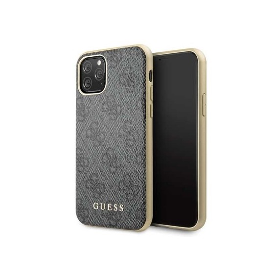 iPhone 11 Pro Guess Charms 4G Schutzhülle Case Hard cover Grau
