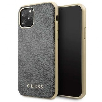 iPhone 11 Pro Guess Charms 4G Schutzhülle Case Hard cover Grau