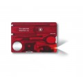 Victorinox SwissCard Lite Rot Transparent