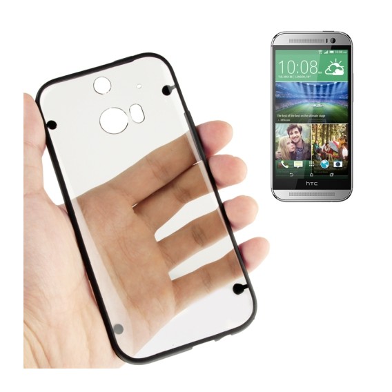 Transparent Bumper Case HTC One M8