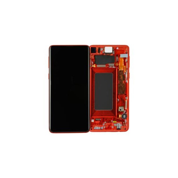 Samsung Galaxy S10 LCD Display, Rot