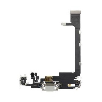 Dock Connector Flex kompatibel mit iPhone 11 Pro Max, Silber