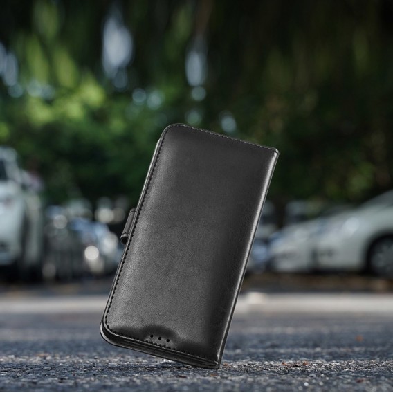 DUX DUCIS Bookcase schutzhülle Aufklappbare hülle für Samsung Galaxy A40 Schwarz
