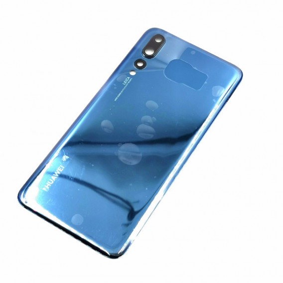 Huawei P20 Pro mit Kameralinse OEM Backglass Akku Deckel Blau