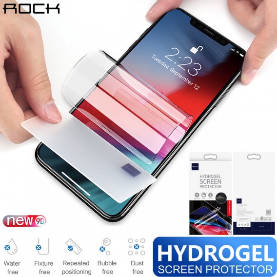Rock - iPhone X, XS Hydrogel Full Screen Schutzfolie 0.18mm