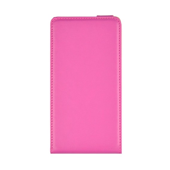 Rosa Pink Flip Leder Etui Tasche Note 4