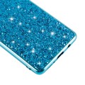 Samsung Galaxy A51 Bling Glitzer Schutzhülle Case Cover Blau
