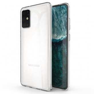 Silikon Hülle - Samsung G985F Galaxy S20+, S20 Plus - Ultra Dünn Transparent Cover Hülle Tasche