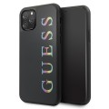 Guess - Glitter Multicolor Logo Case - Apple iPhone 11 Pro  - Schwarz - Cover - Schutzhülle