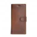 Bouletta Echt Leder Galaxy Note 10 Book Wallet Braun