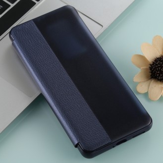 Smart Sleep / Wake Up PU Leder Flip Hülle Ultra Slim Schutzhülle für Huawei P40 Pro Blau