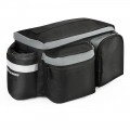 Fahrradtasche Gepäcktasche Gepäckträger Tasche mit Schulterriemen 6L schwarz