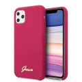 Guess Hard Case Silikon Vintage Pink für Iphone 11 Pro Max