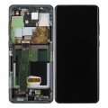 Samsung Galaxy S20 Ultra G988F / S20 Ultra 5G G988B LCD Display mit Rahmen Cosmic Black (Schwarz)