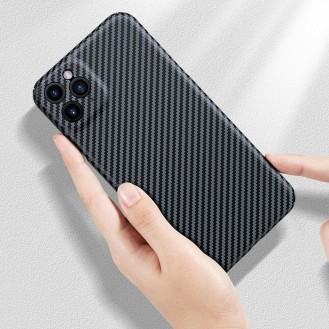 Echt Carbon Faser Volle Schutz Hülle Slim Case Für iPhone 11 Pro Max