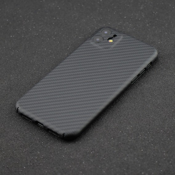 Echt Carbon Faser Volle Schutz Hülle Slim Case Für iPhone 11