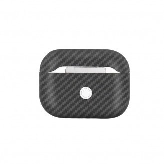 Echt Carbon Faser Volle Schutz Hülle Slim Case Für Airpods Pro Schwarz