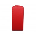 Rot Flip Leder Etui iPod Touch 5