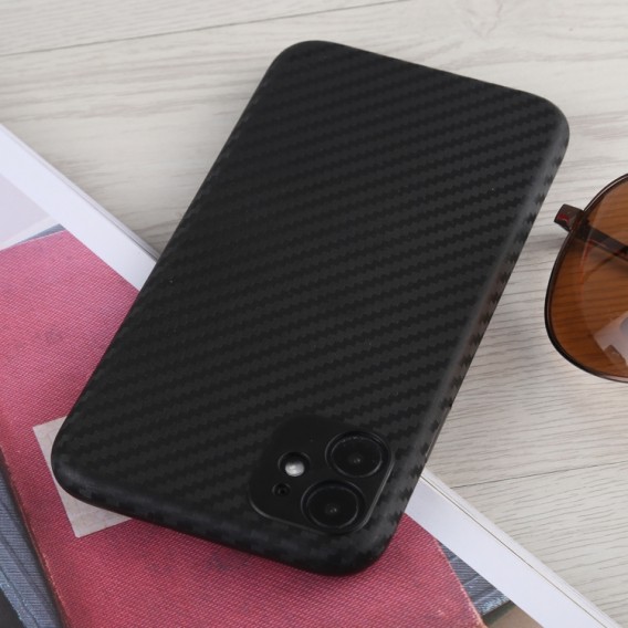 Carbon Look Cover iPhone 11