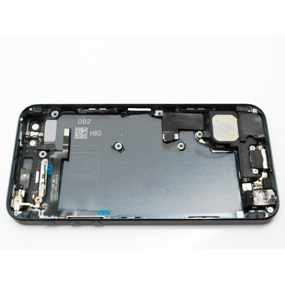 iPhone 5 Alu Backcover Rückseite Grau