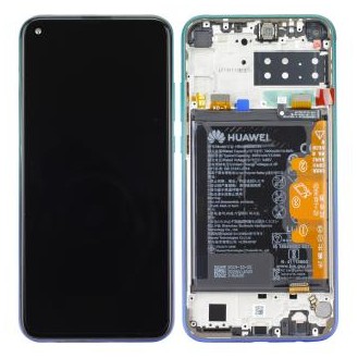 Huawei P40 lite E LCD Display Aurora Blue