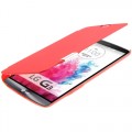 Horizontal Flip Ledertasche für LG G3 rot