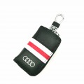 Auto Schlüssel Hülle Etui Echt Leder Tasche für BMW Audi 