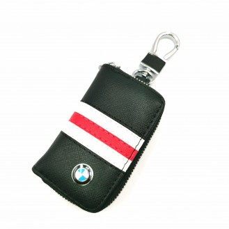 Auto Schlüssel Hülle Etui Echt Leder Tasche für BMW